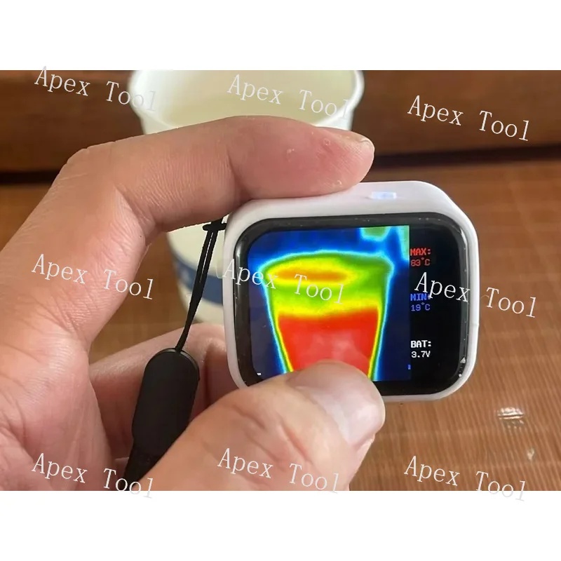 Underfloor Heating Thermal Detector - 320 x 240 çözünürlüğe sahip, dokunmatik